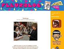 Tablet Screenshot of fleurblog.com
